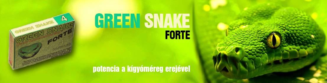 green snake potencianövelő